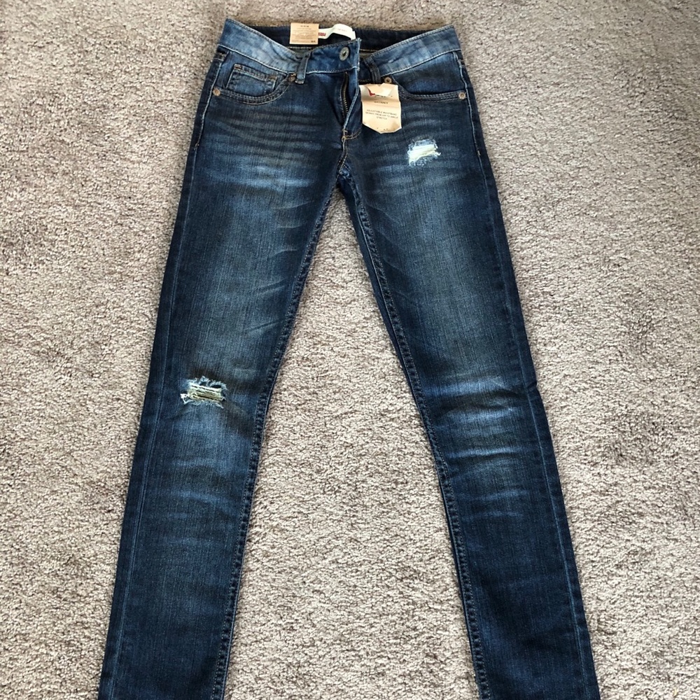 Levis 711 skinny boys jeans NWT